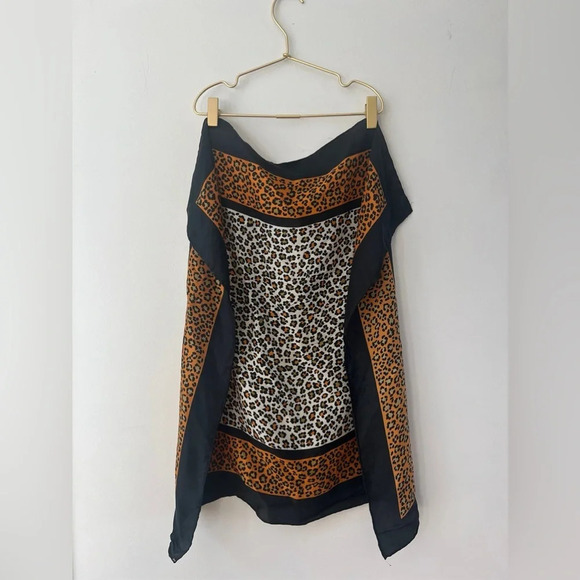 Leopard cheetah print scarf - Picture 1 of 4